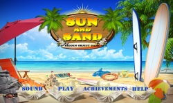Free Hidden Object Game - Sun And Sand screenshot 1/4