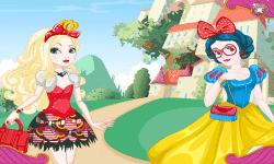 Dress up Apple and Snow White screenshot 4/4