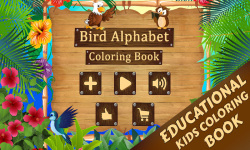 Bird Alphabet Coloring Book screenshot 1/5