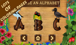 Bird Alphabet Coloring Book screenshot 2/5