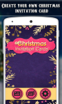 Christmas Invitation Cards screenshot 1/5