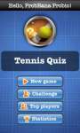 Tennis Quiz free screenshot 1/6