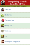 Surprising Health Benefits Of Tea screenshot 3/4