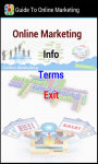 Guide To Online Marketing screenshot 2/3