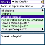 Italiano-Olandese Dizionario Parlato screenshot 1/1