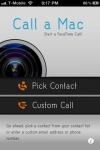 Call a Mac screenshot 1/1