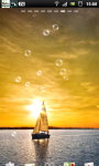 Sailing Sunset Sailboat Live Wallpaper screenshot 4/6