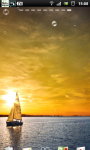 Sailing Sunset Sailboat Live Wallpaper screenshot 5/6