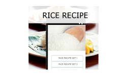 Rice recipes food screenshot 1/3