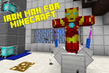 Iron Man MOD for Minecraft PE screenshot 1/4