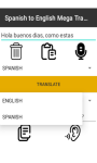 SPANISH TO ENGLISH MEGA Translator   screenshot 4/4