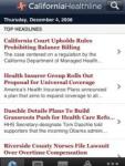 California Healthline screenshot 1/1