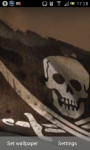 Pirate Flag Live Wallpaper screenshot 1/5