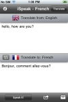 iSpeak French screenshot 1/1