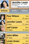 Events - birthdays &amp; holidays organizer screenshot 1/1