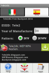Tele2dic WEP WPA KeyGen screenshot 2/6