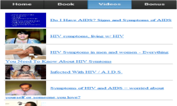 Aids Symptoms screenshot 3/3