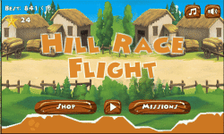 Hill Race Flight 2D Game screenshot 4/6