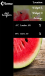 Watermelon Weather Widget screenshot 2/6