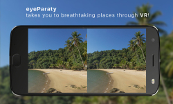 eyeParaty VR Tour Virtual Reality Travel App screenshot 1/5
