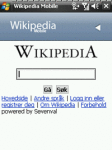 Wikipedia Mobile V1.01 screenshot 1/1