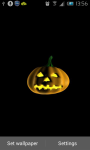 Spooky Pumpkin Live Wallpaper screenshot 1/2