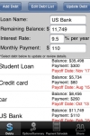 Debt Snowball Pro screenshot 1/1