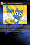 Fairy Tail Happy HD Wallpaper screenshot 2/5