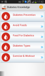 Diabetes Knowledge screenshot 1/3