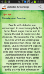 Diabetes Knowledge screenshot 2/3