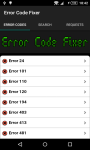 Android Error Code Fixer screenshot 1/4