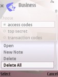 SecureNotes screenshot 1/1