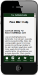 Free Diet Help screenshot 4/5