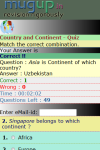 Country and Continent Quiz screenshot 3/3