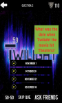 Quiz Game Twilight screenshot 6/6