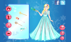 Elsa Bride Dress Up screenshot 2/4