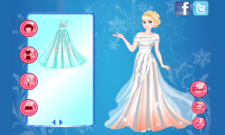 Elsa Bride Dress Up screenshot 4/4