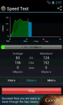 Speed Test Android by BeMobile screenshot 2/4