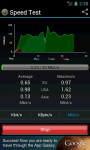 Speed Test Android by BeMobile screenshot 3/4