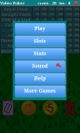 Video Poker Game screenshot 1/6