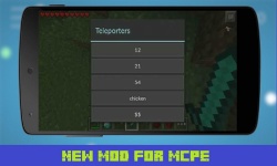 Teleporter Pads Mod for MCPE screenshot 1/3
