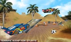 Extreme Superheroes Racing Car Stunts screenshot 3/6