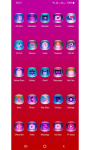 Colorful Glass ONE UI Icon Pack Free screenshot 2/6