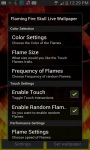 Flaming Fire Skull LWP free screenshot 3/3