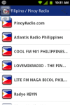 Pinoy Filipino Radio screenshot 1/4
