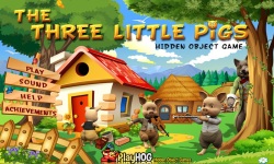 Free Hidden Object Games - The Three Little Pigs screenshot 1/4