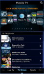 Free Mobile TV App screenshot 1/6