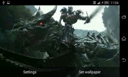 Transformers Optimus Prime Live Wallpaper screenshot 5/6