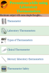 Precautions while using Laboratory Thermometers screenshot 2/3