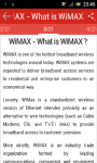 Learn WiMAX screenshot 3/3